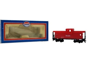 Modelo Power "Una alerta de hombre rara vez se lastima" 9125 caboose de carga de seguridad con caja - Imagen 1 de 10