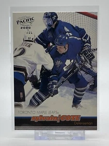 1999 Pacific 2000 Silver Foil Hockey Card #404 Sylvain Cote Toronto Maple Leafs - Bild 1 von 2