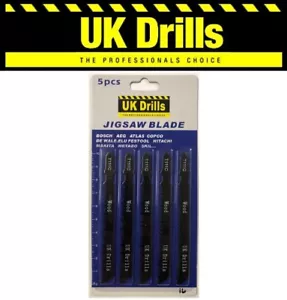 5 JIGSAW BLADES - ALL MAKES & SIZES FOR WOOD & STEEL BAYONET & U SHAPED - Picture 1 of 25