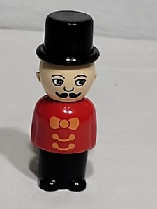 RARE! #1200 Top Hat Male 3-1/4" Figure Red Jacket Black Pants Viking Toys Sweden - Picture 1 of 7