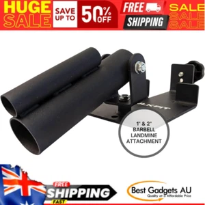 Barbells T-Bar Row Landmine Attachment Base Platform Accessories 1-Inch 2-Inch - Picture 1 of 8