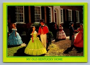 Postcard Vtg Kentucky My Old Kentucky Home Bardstown Historic 4 x 6 - Picture 1 of 2