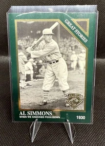 1995 Megacards The Sporting News Conlon Collection - Al Simmons #1375 - Picture 1 of 2