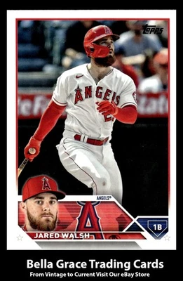 2023 Topps Jared Walsh #439 Los Angeles Angels MLB Baseball  - Image 1 of 2