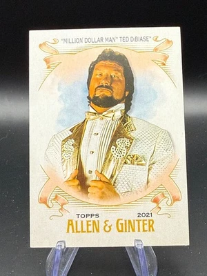 2021 Topps Heritage WWE - Allen & Ginter Ted DiBiase #AG-15 - Image 1 of 2