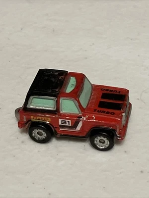 Vintage Micro Machines Chevy Blazer Turbo Red No. 31 SUV 1986 Galoob - Image 1 of 4