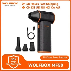 WOLFBOX Poussière à air comprimé-110000RPM Super Power Nettoyeur à air électrique - Photo 1/7