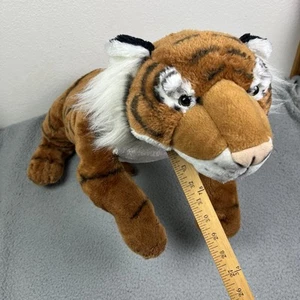 Wild Republic Tiger 30” Large Realistic Plush Stuffed Kids Animal Pillow Toy - Picture 1 of 12