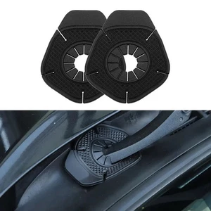 2x Car Wiper Arm Protector Windshield Wiper Hole Silicone Cover Dustproof Sleeve - Foto 1 di 12