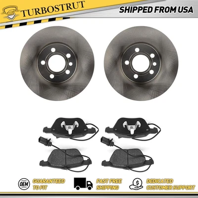 Kit pastillas freno rotores delanteros OE para Volkswagen EuroVan 2001-2003 2,5 L Foto 1 de 4