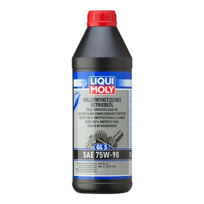 Getriebeöl LIQUI MOLY 1414 vollsyn. (GL5) SAE 75W-90 Achsantrieb 1 Liter - Bild 1 von 2
