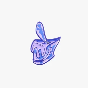 Prendedor gráfico cubo neblina púrpura UmbrellaHeights - Imagen 1 de 2