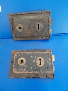 Vintage Door Locks X 2 See Photos - Picture 1 of 7