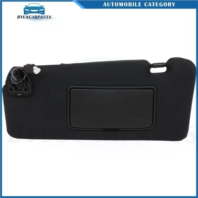 Black Sun Visor Left Driver Side For 2009-2020 Nissan 370Z - Image 1 of 4
