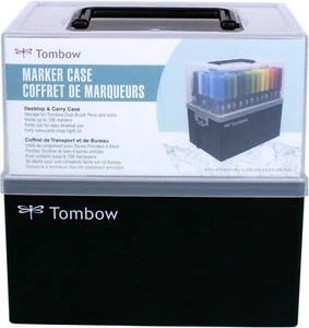 Markers Case Tombow 56178 Easily Stores / Organizes 108 of Your Favorite Tombow - Picture 1 of 6
