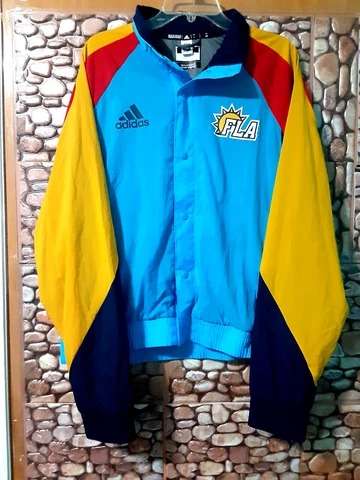 adidas Florida Panthers Reverse Retro Full Button Jacket Sky Blue HP1744 Size L Cover