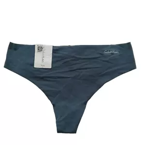 Perizoma Calvin Klein taglia SMALL blu spandex nuovo con etichetta - Foto 1 di 7