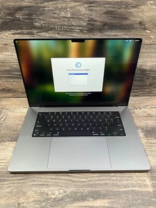 Apple MacBook Pro 16 inch M1 Pro 2021 | 10 CPU / 16 GPU | 16GB 512GB | Very GOOD - Afbeelding 1 van 10