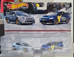 Hot Wheels 2024 - Car Culture JUEGO DOBLE SUBARU IMPREZA WRX STI CASI COMO NUEVO EN MUY BUEN ESTADO - Imagen 1 de 5