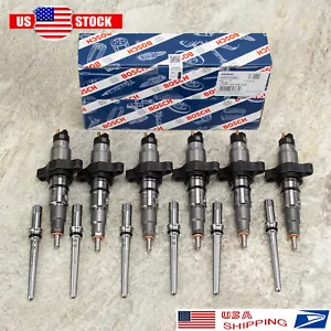 6X Inyector de combustible para Dodge Ram Cummins 2004 2005 2006 2007-2009 5,9 L 0445120238 - Imagen 1 de 6