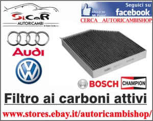Filtro, Aria abitacolo ai CARBONI ATTIVI AUDI A4 Avant (8K5, B8) 2.0 TDI A5 - Q5 - Imagen 1 de 8
