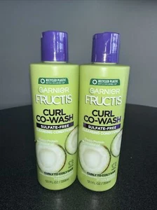 PACK OF 2-Garnier Fructis Curl CO-WASH Sulfate Free Cleansing Conditioner 12.1oz - Picture 1 of 7