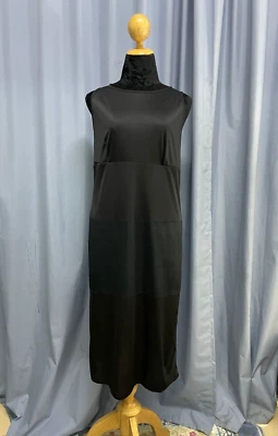 FENDI Sleeveless Dress Silk and See-through Black Dress - Image 1 of 4