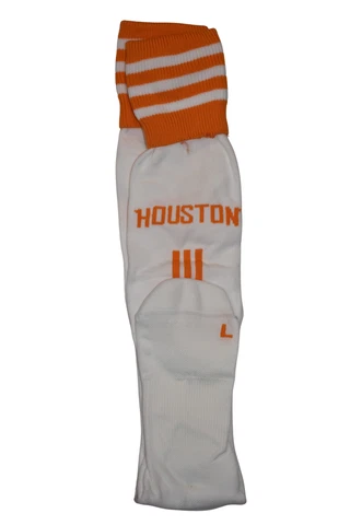 adidas Mens MLS Houston Dynamo White Formotion Extreme Soccer Socks New Cover
