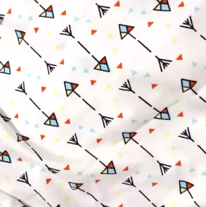 Abito Dot Smile per bambina 5 6 bianco manica a triangolo freccia nero nuovo con etichette - Foto 1 di 4