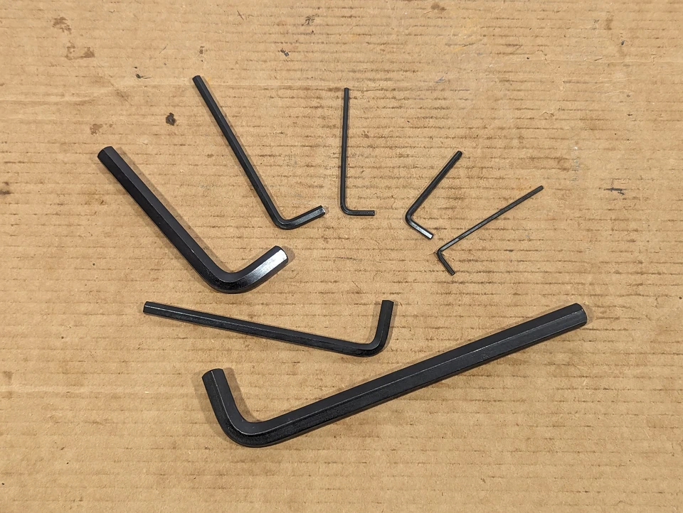 YOU PICK Allen Wrench Hex Key SHCS Key Wrench SAE Fraction USA - Image 1 of 1