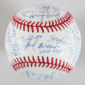 Negro League Signed Baseball (41) - COA JSA - Picture 1 of 9