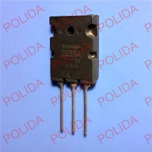 5 Stück Transistor TOSHIBA TO-3PL 2SC5144 C5144 100% Original und Neu - Bild 1 von 2