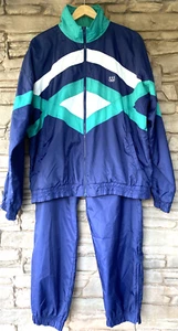 Nylon Trainingsanzug gefüttert Jacke Hose Windbreaker OLYMPICS JCP 90s Herren LARGE Vintage - Bild 1 von 12