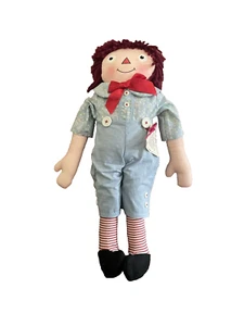 Vintage 1998 Raggedy Andy Limited Edition Exposition Puppe mit Etikett #2186/7500 - Bild 1 von 7