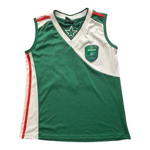 Heineken UEFA Champions League Soccer Basketball Jersey Women Large #12 Green