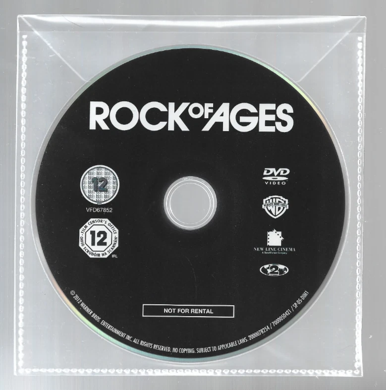 Rock of Ages DVD (2012) Tom Cruise  DISC ONLY! - Image 1 of 1