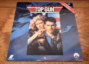 🔥 Top Gun Widescreen LaserDisc Movie THX Dolby Extended Play 🔥 Tom Cruise - Imagen 1 de 2