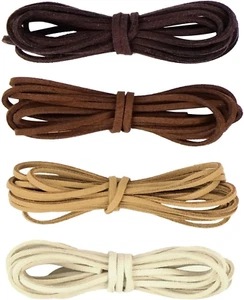 Leather Cord Suede String for Bracelet Necklace Beading Jewelry DIY Handmade Cra - Picture 1 of 7