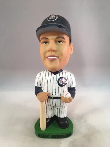 NICK JOHNSON COLUMBUS CLIPPERS YANKEES VINTAGE BOBBLEHEAD SGA BOBBLE DOBBLES Cover