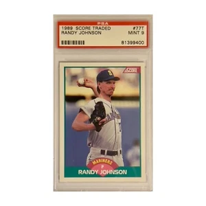 Randy Johnson 1989 Score Traded #77T RC PSA 9 HOF Mariners Diamondbacks - Picture 1 of 2