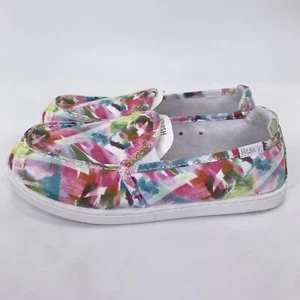 Roxy Girls' Minnow Abstract Slip On Shoe Comfort Size 3 - Picture 1 of 8