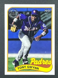 TONY GWYNN 2024 Topps Series 1 1989 Topps Baseball #89B-73 Padres HOF - Picture 1 of 2
