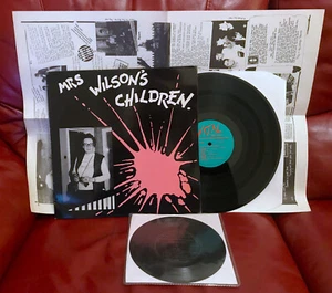 RARE UK POST-PUNK LP Mrs Wilson's Children 1981 Vital C/W POSTER + FLEXI-DISC 7" - Bild 1 von 11