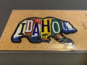 Parche con diseño de letra de matrícula IDAHO planchado - Imagen 1 de 1