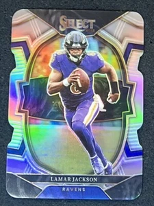 2022 Select Silver Diecut No 73 Lamar Jackson Baltimore Ravens - Picture 1 of 2
