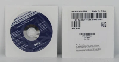Dell Microsoft Windows Vista Business 32BIT SP1 Reinstallation DVD - Image 1 of 3