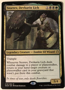 MTG Storrev, Devkarin Lich War of the Spark 219/264 Regular Rare - Picture 1 of 1