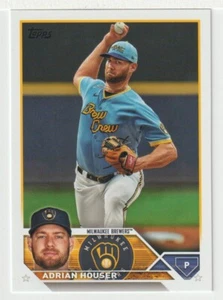 Adrian Houser - Milwaukee Brewers (Baseball Card) 2023 Topps # 323 Mint - Picture 1 of 1