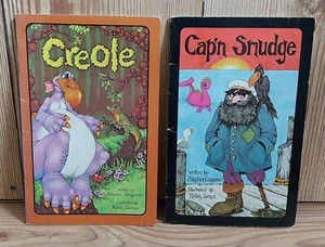 2 x Rare Stephen Cosgrove Vintage Paperback Books Creole & Capn Smudge - Picture 1 of 6