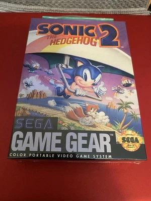 Sonic the Hedgehog 2 Sega Game Gear 1992 Brand New Factory Sealed - Image 1 of 2